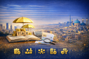 الاستشارات الضريبية داخل المملكة العربية السعودية وللاستثمارات السعودية في الأردن والعراق